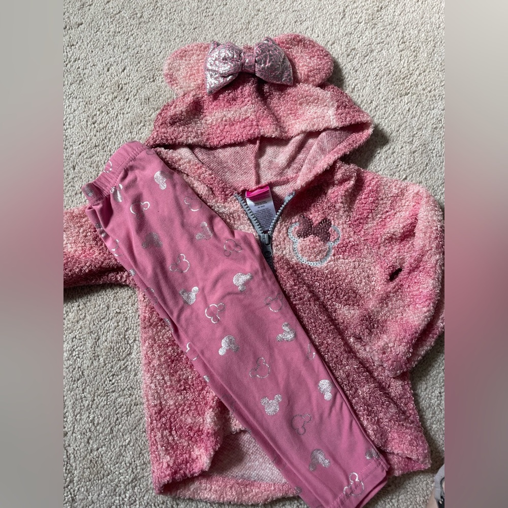 Minnie Pants and Sweater Set